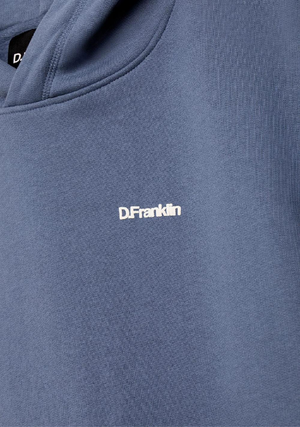 D.franklin Eternity Oversize Hoodie Blue Superdescuento