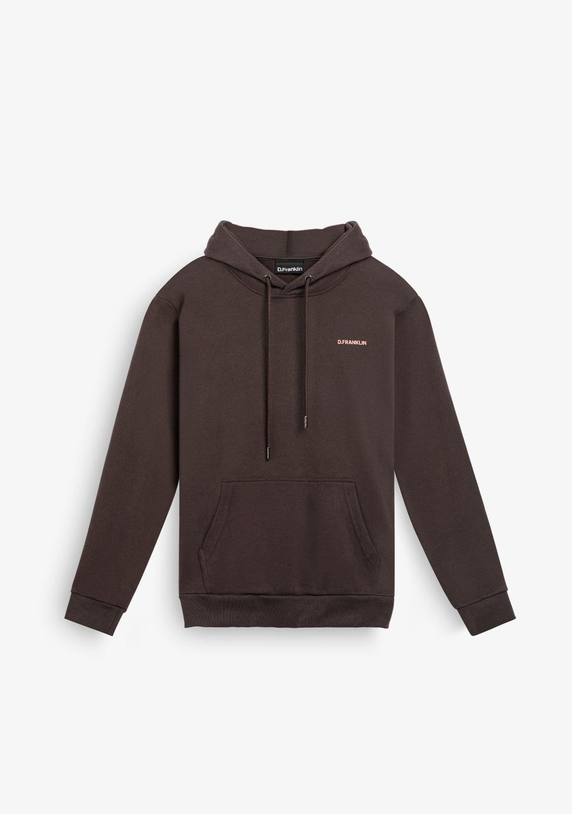 D.franklin Worldwide Hoodie Brown Liquidación