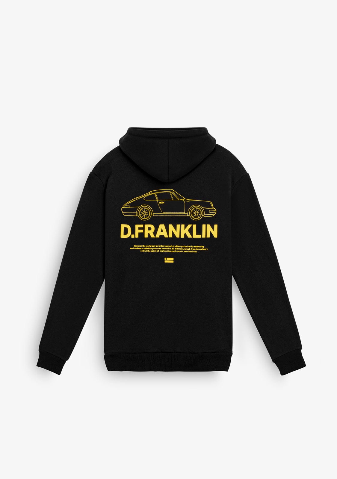 D.franklin 911 Iconic hoodie Black Tienda de fábrica