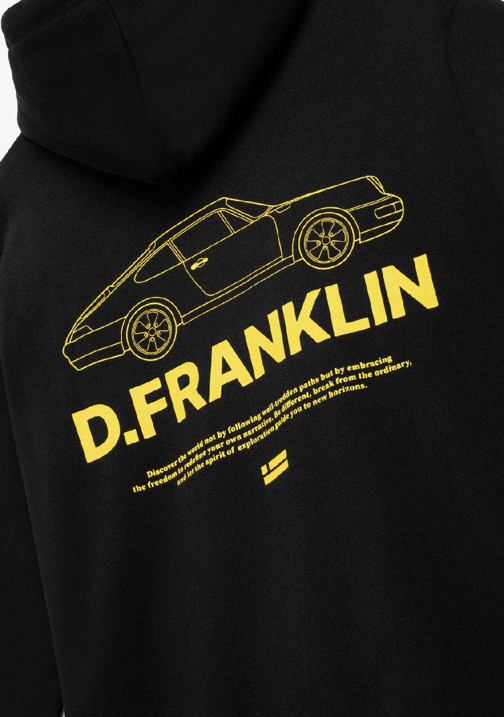 D.franklin 911 Iconic hoodie Black Tienda de fábrica