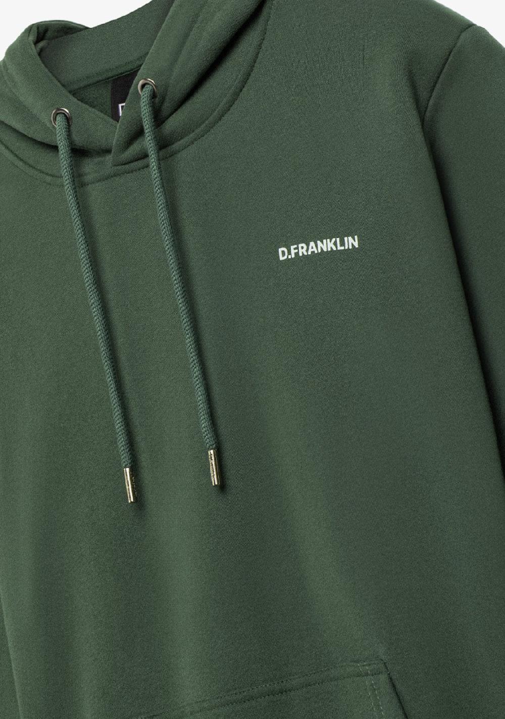 D.franklin Worldwide Hoodie Green Limitado a 3 días