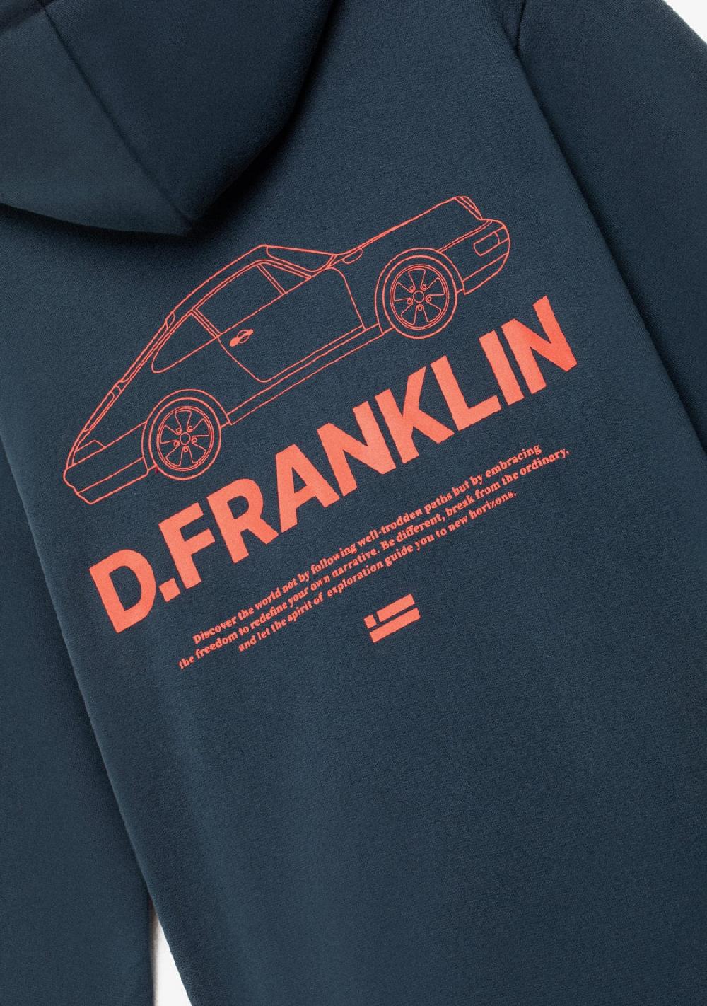 D.franklin 911 Iconic hoodie Grey Precios de Black Friday