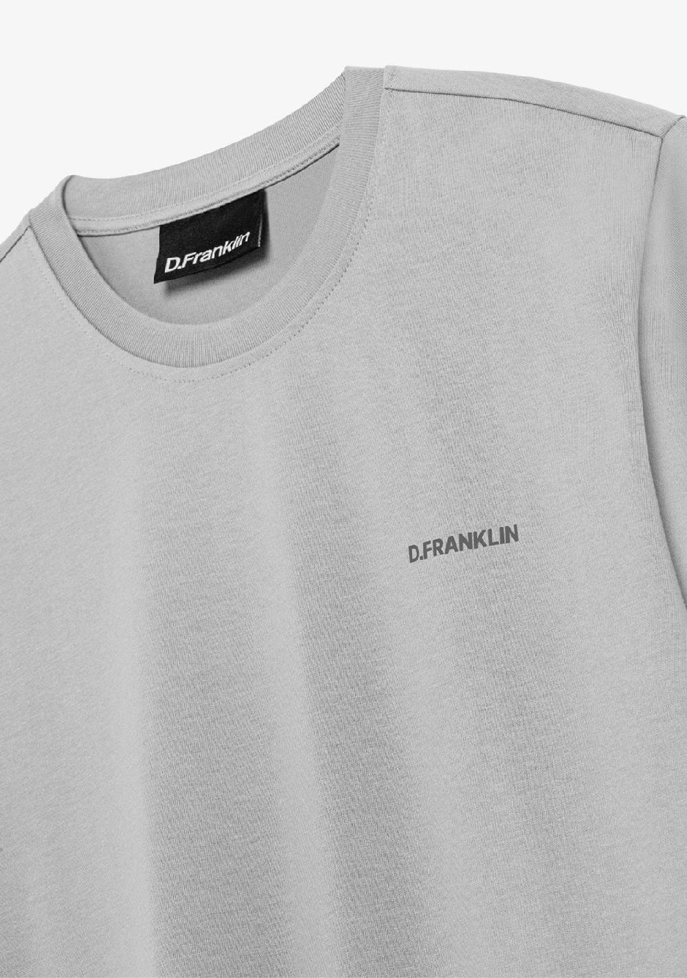D.franklin Worldwide Tee Ice Grey En oferta