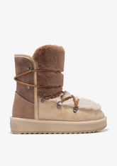 D.franklin Nordic Trk Fur Gradient Taupe