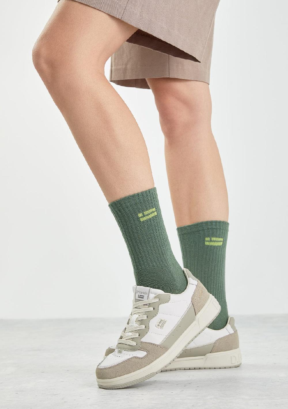 D.franklin Gorpcore Flag Socks Green Ahorra y exporta