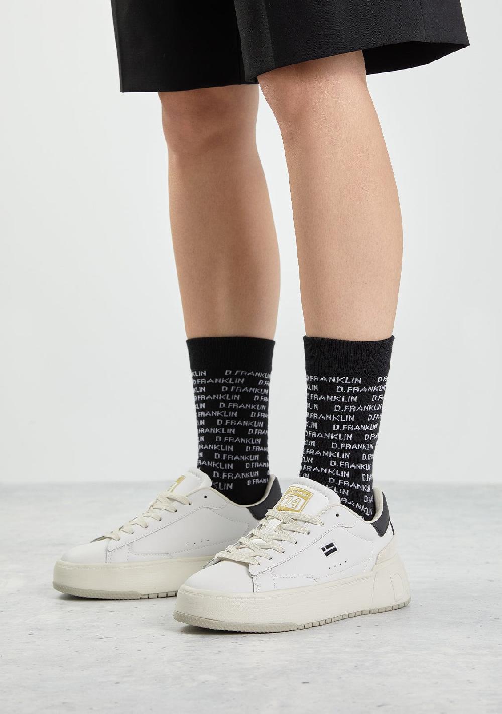 D.franklin DF Capital Socks Black Rebajas de fin de temporada