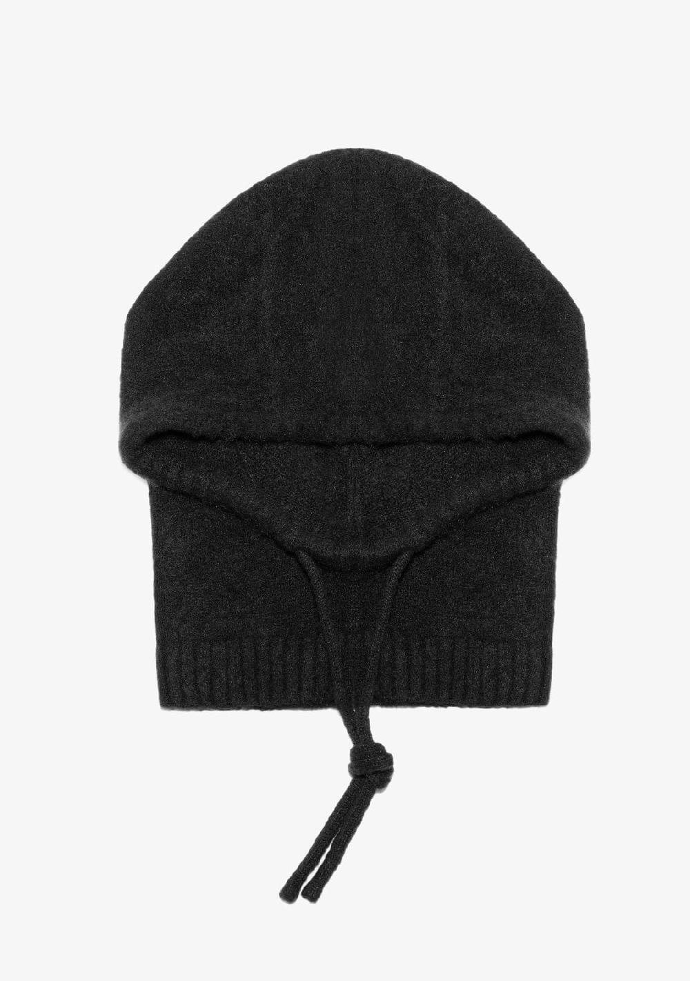 D.franklin Nordic Bomb Knitted Balaclava Black Outlet online