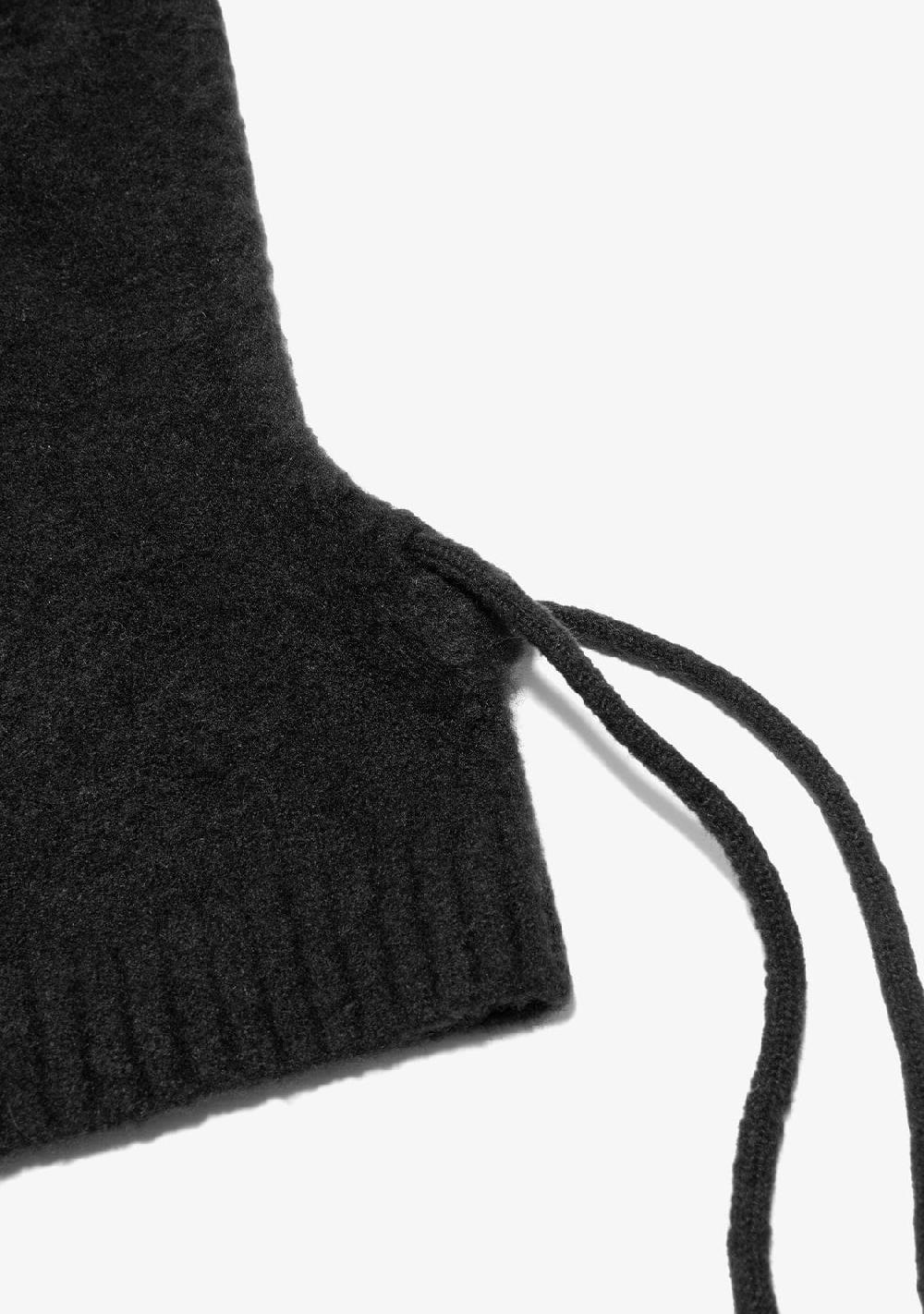 D.franklin Nordic Bomb Knitted Balaclava Black Outlet online