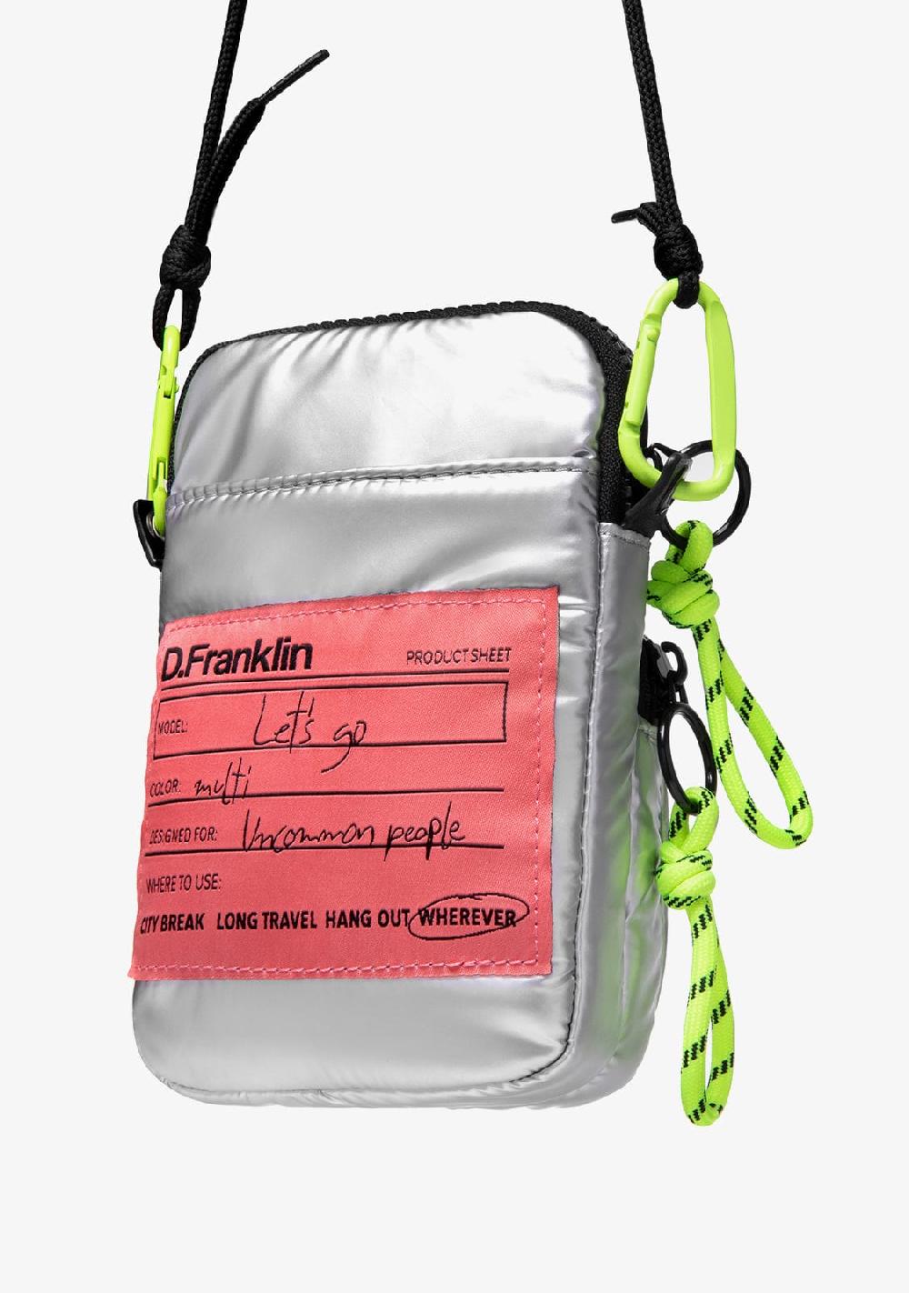 D.franklin Bomb Mini Bag Silver Gran oferta
