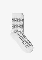 D.franklin DF Capital Socks White Liquidación