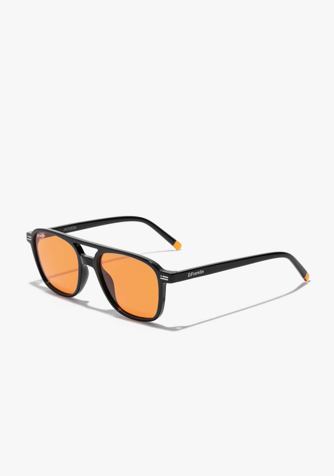 D.franklin Jackson Square Shiny Black / Orange Descuentos del mes
