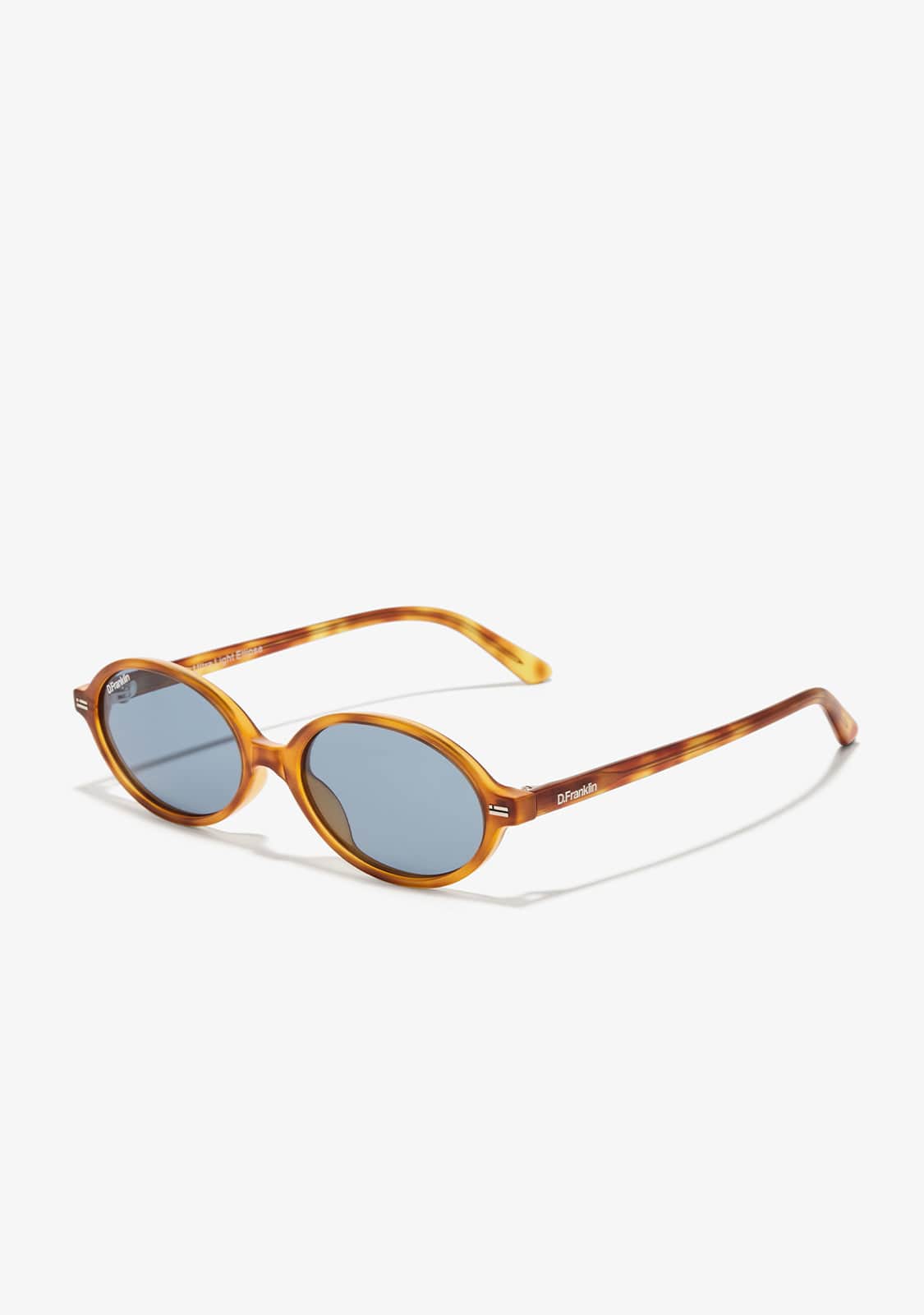 D.franklin Ultra Light Ellipse Amber Tort / Blue Envío internacional gratuito