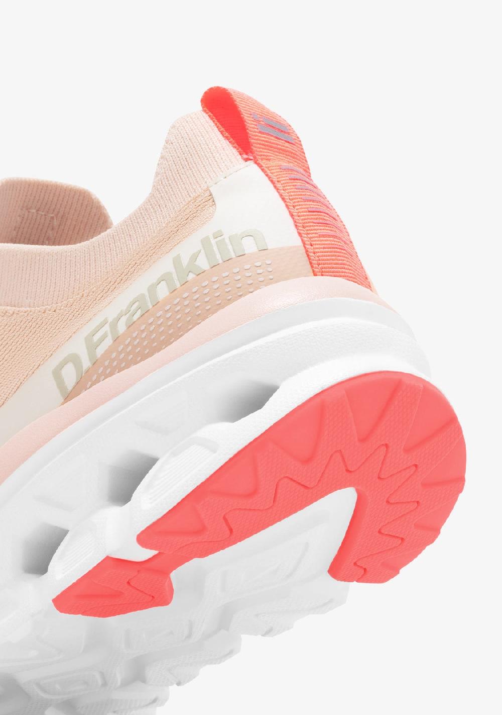 D.franklin Aero Sneakers Mesh Coral Tienda de fábrica