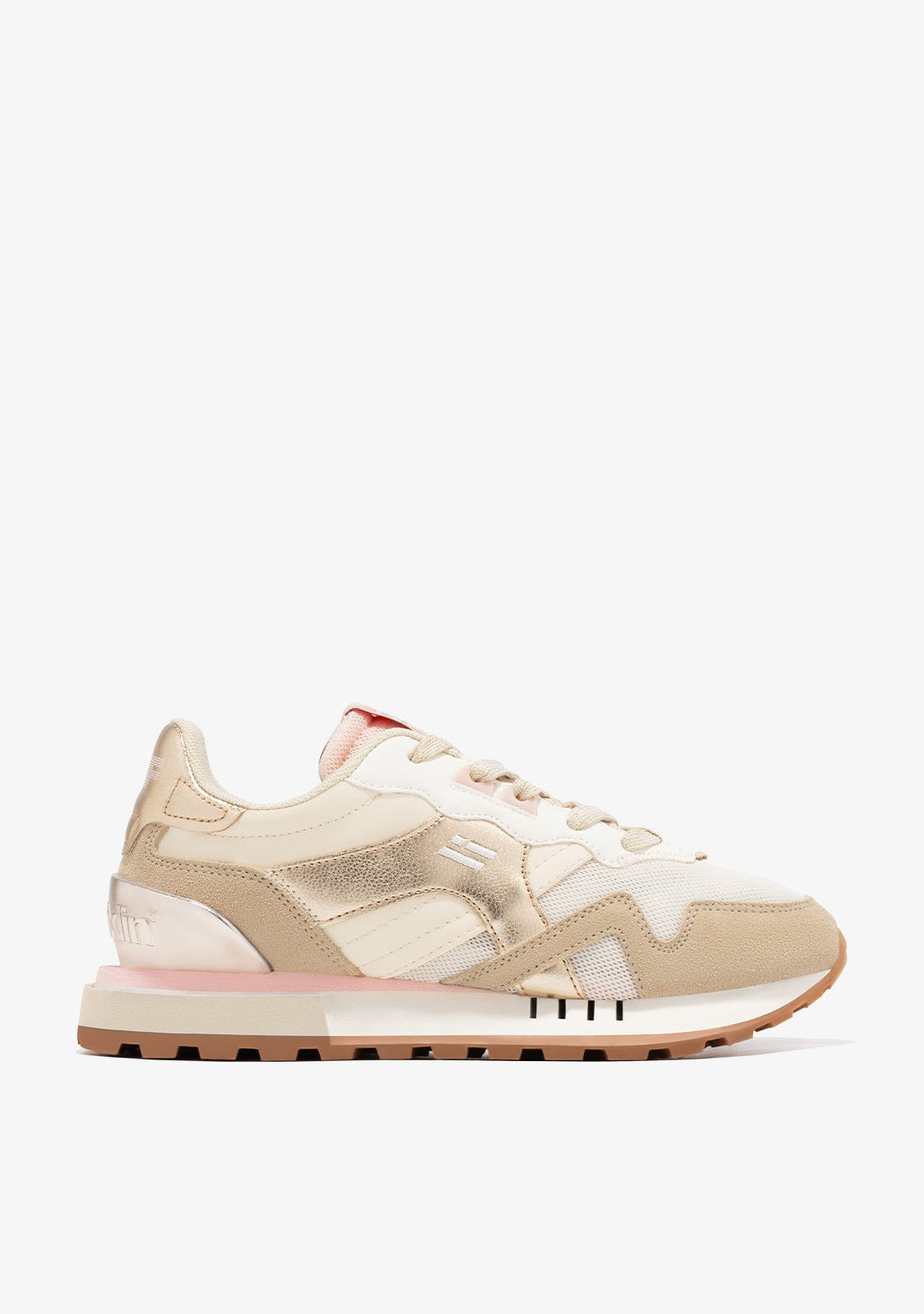 D.franklin Vibla Zig Patch Beige / Gold Ofertas de temporada