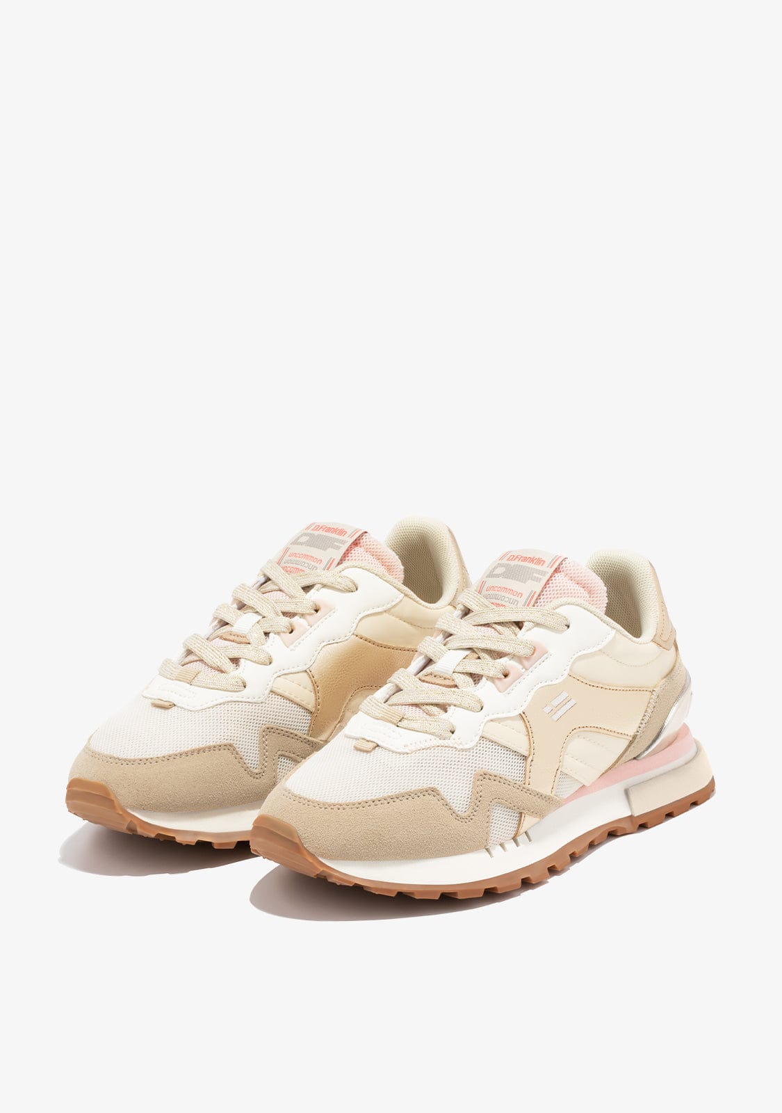 D.franklin Vibla Zig Patch Beige / Gold Ofertas de temporada