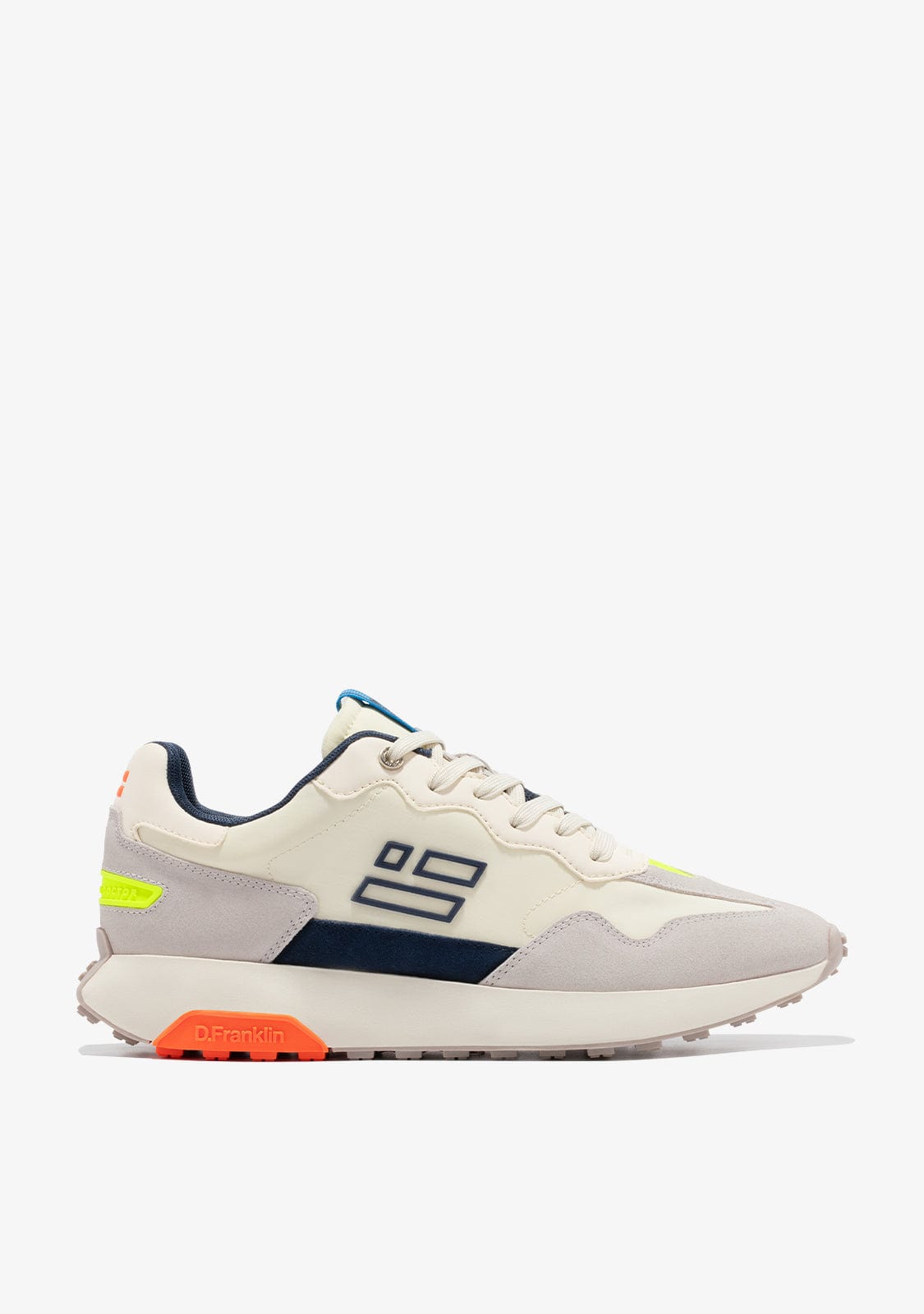 D.franklin Active Flag Patch White / Navy Precio ultrabajo