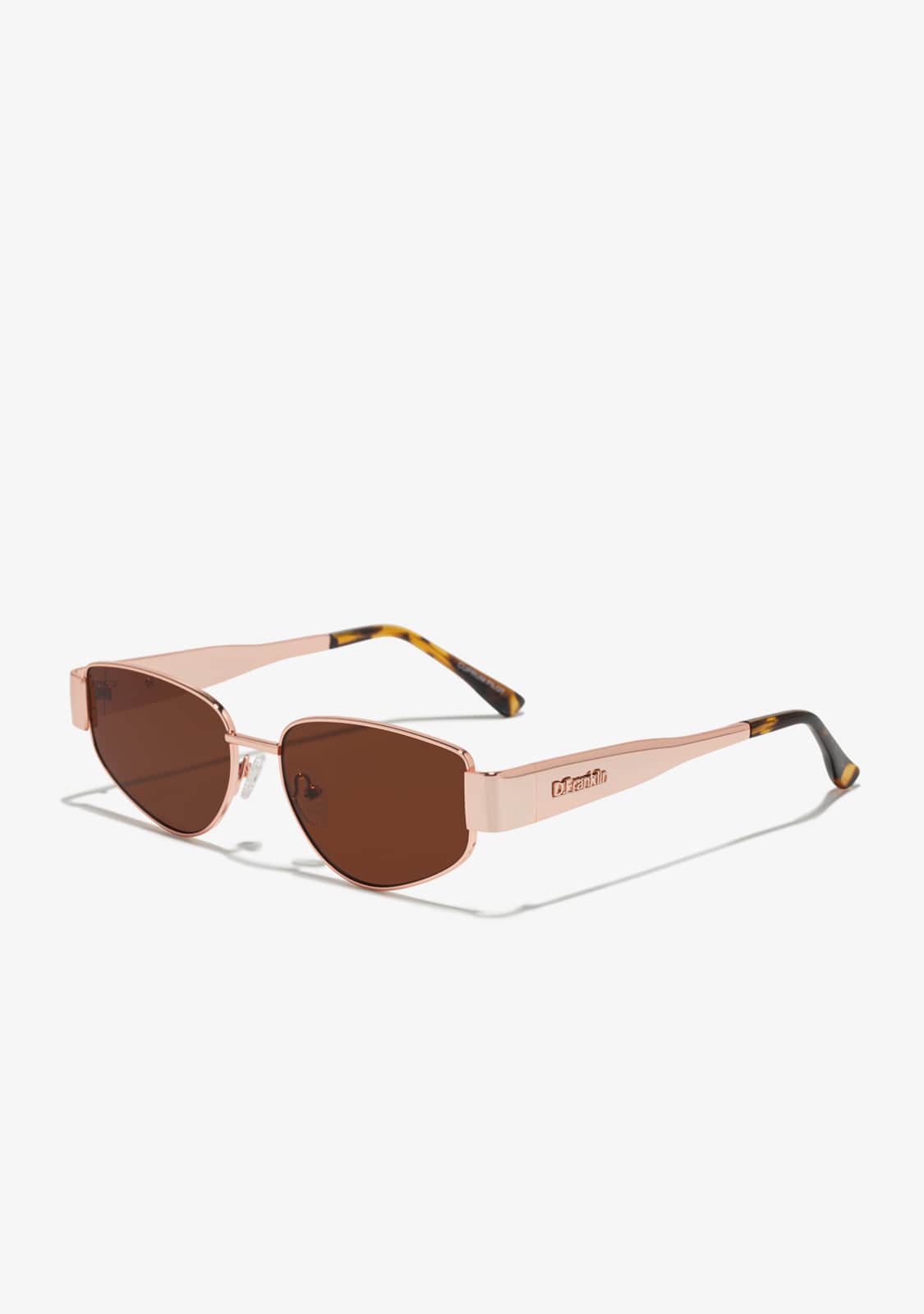 D.franklin Cuprum Pilot Rose Gold / Brown Devoluciones gratuitas