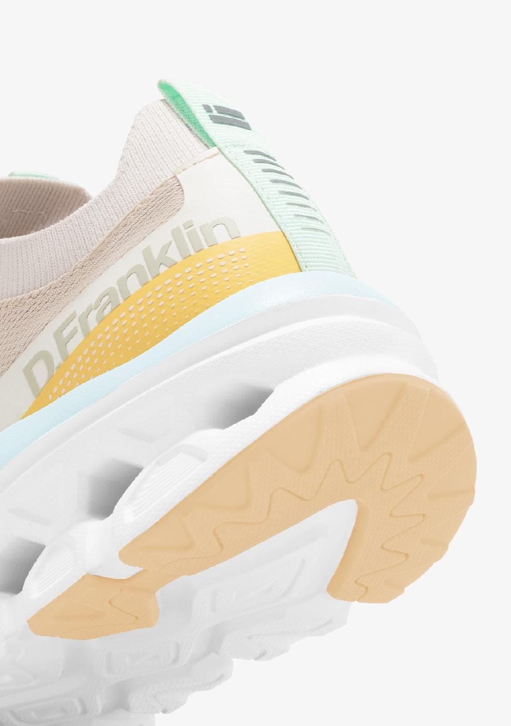 D.franklin Aero Sneakers Mesh Sand Venta caliente