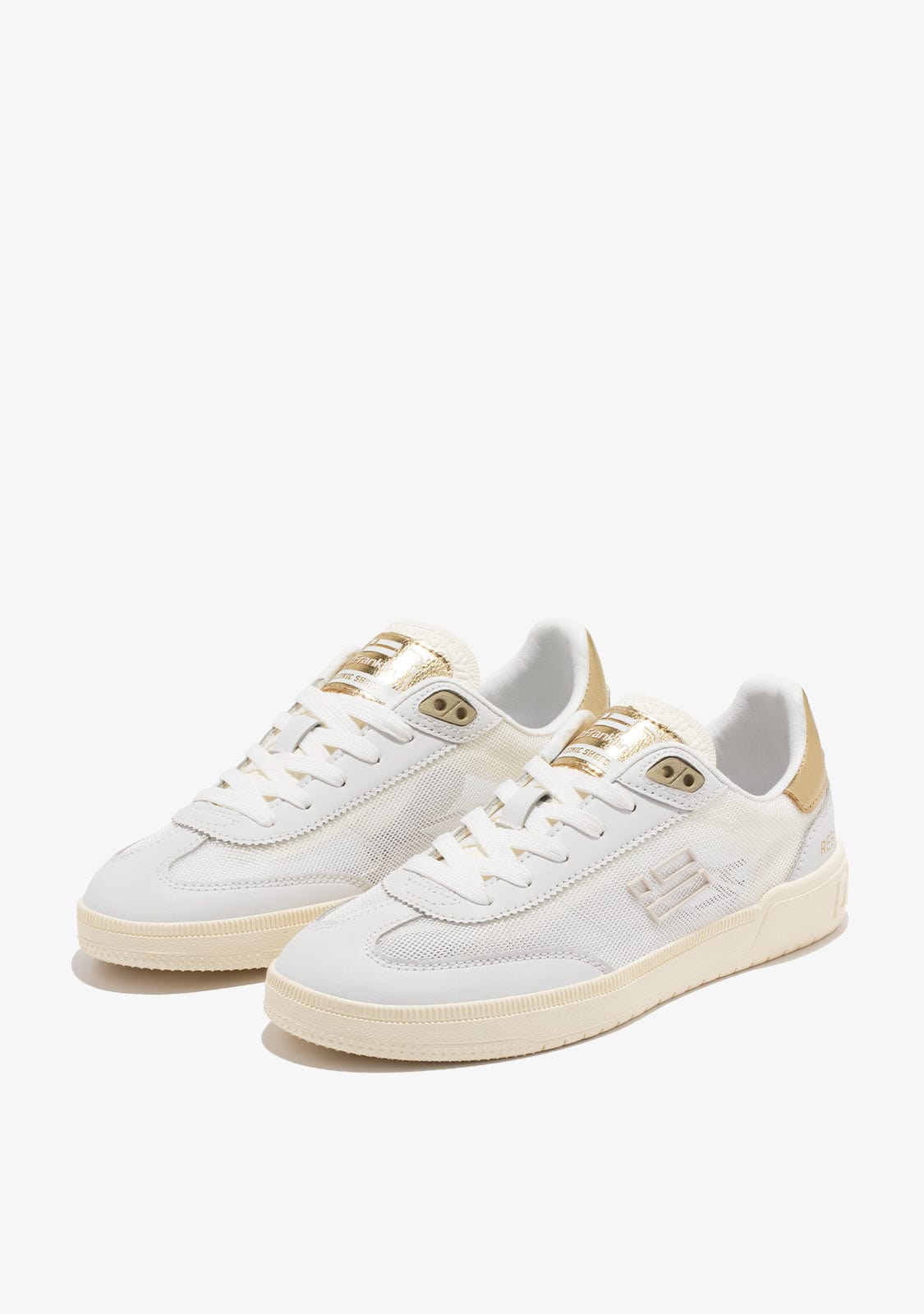 D.franklin Rebel Mesh Flag White / Gold Rebajas de fábrica