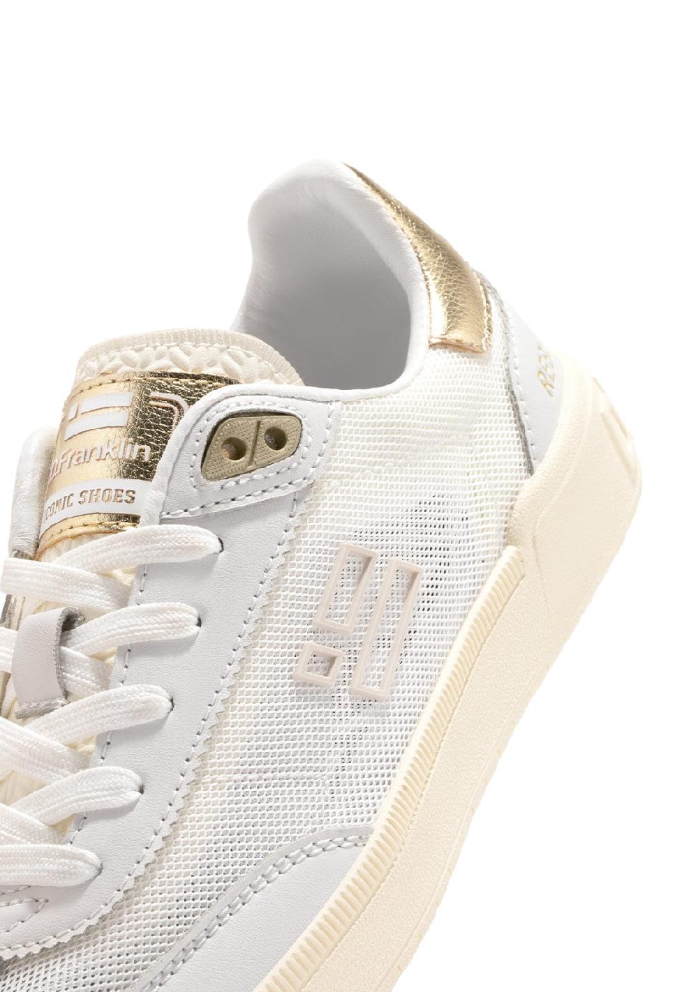 D.franklin Rebel Mesh Flag White / Gold Rebajas de fábrica