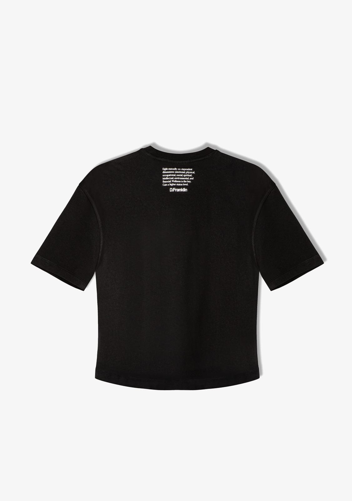 D.franklin St. Denis Club T-Shirt Black / White Tienda de fábrica