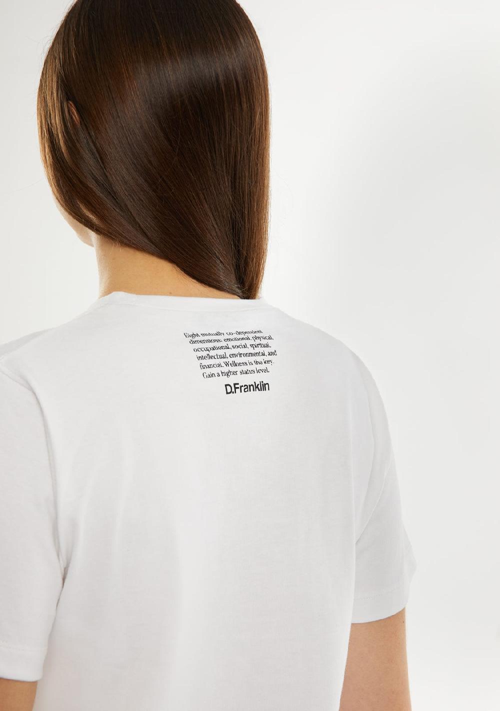 D.franklin St. Denis Club T-Shirt White / Black Limitado a 3 días