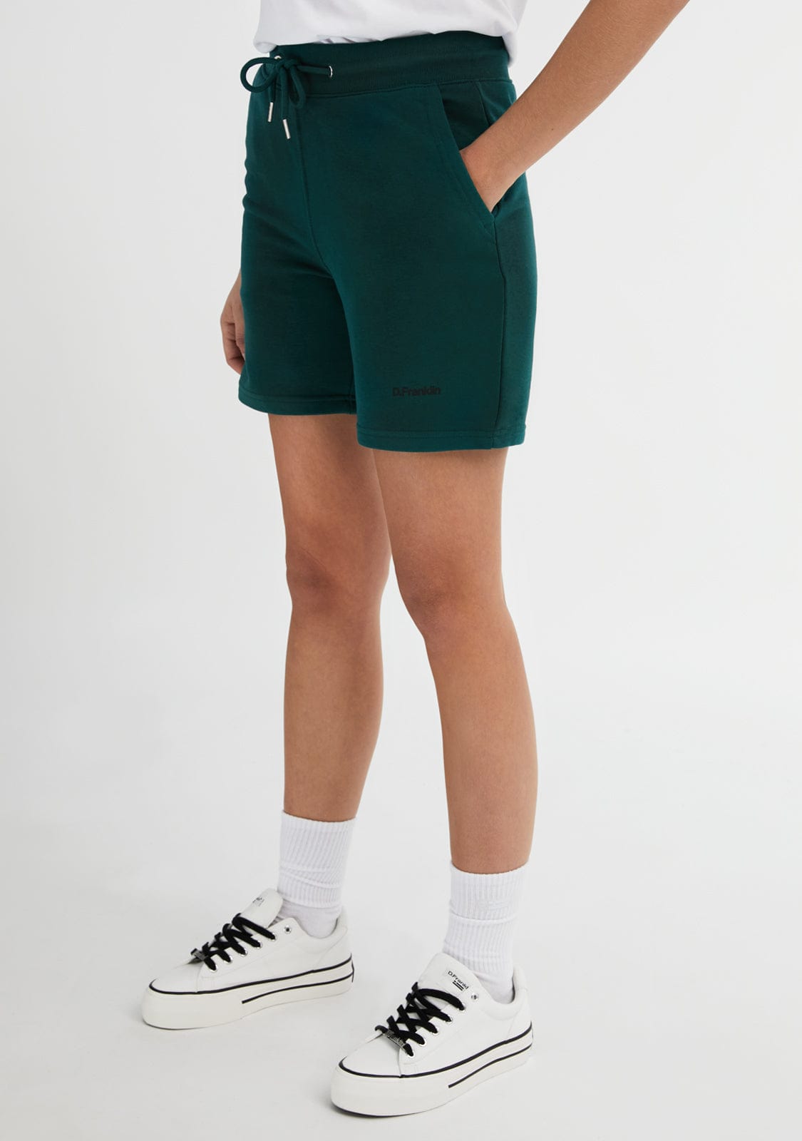 D.franklin Logo Jogger Shorts Glazed Green / Black Rebajas de fábrica
