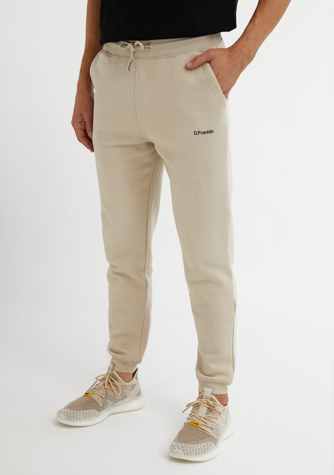 D.franklin Logo Jogger Desert / Black Rebajas top