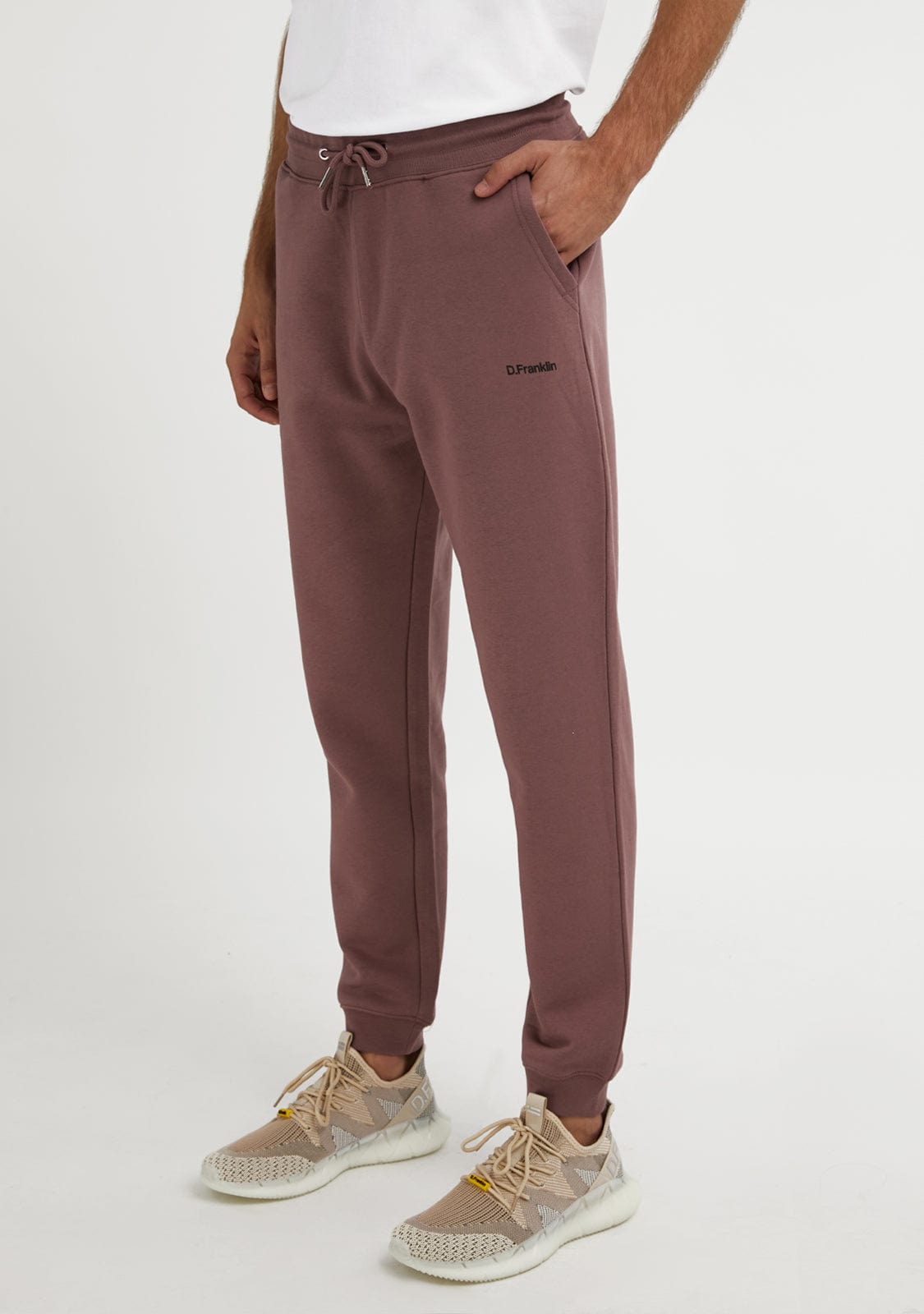 D.franklin Logo Jogger Coffee / Black Envío gratis