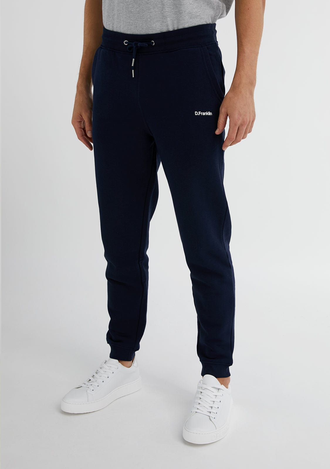 D.franklin Logo Jogger Navy / White Oferta especial