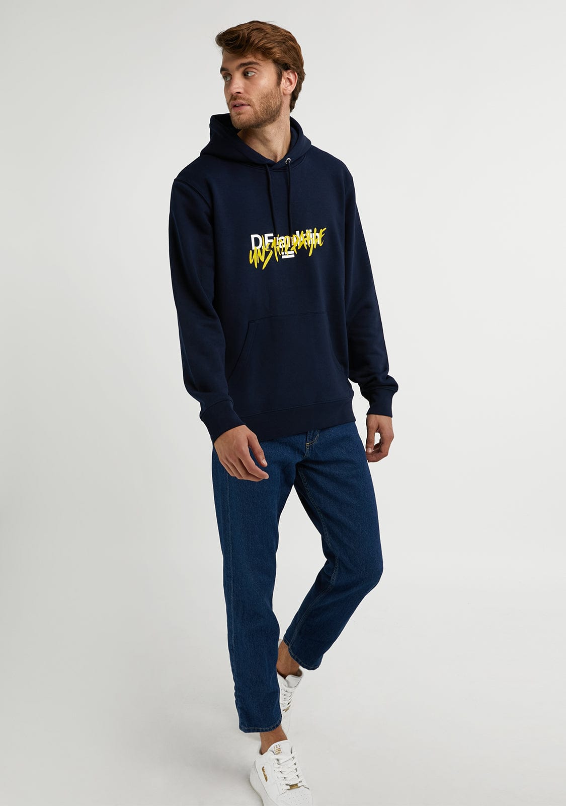 D.franklin Unstoppable Hoodie Navy Libre de impuestos
