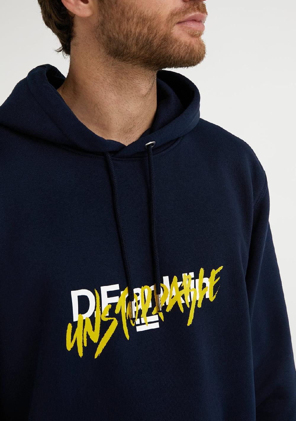 D.franklin Unstoppable Hoodie Navy Libre de impuestos