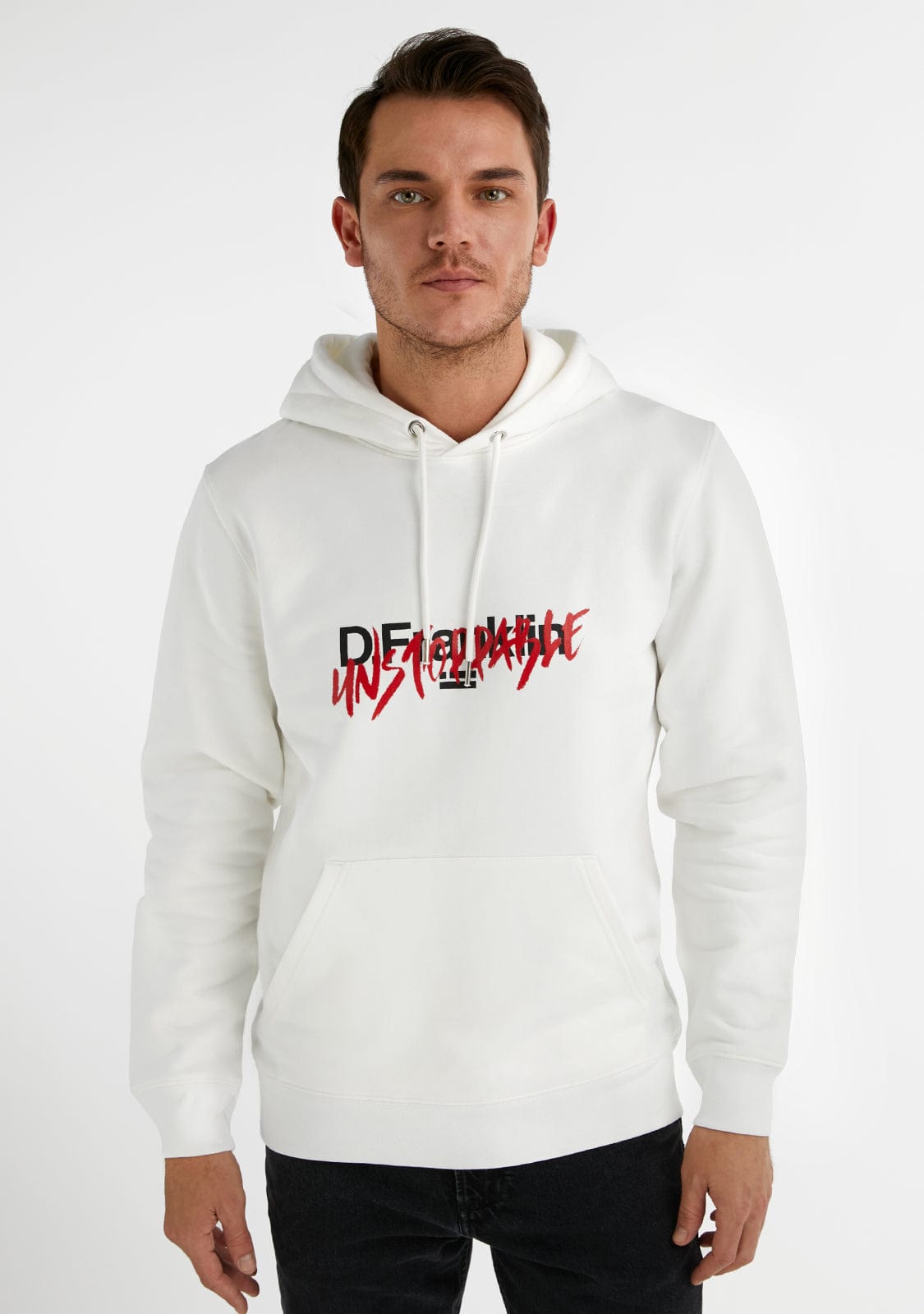 D.franklin Unstoppable Hoode White Descuentos del mes