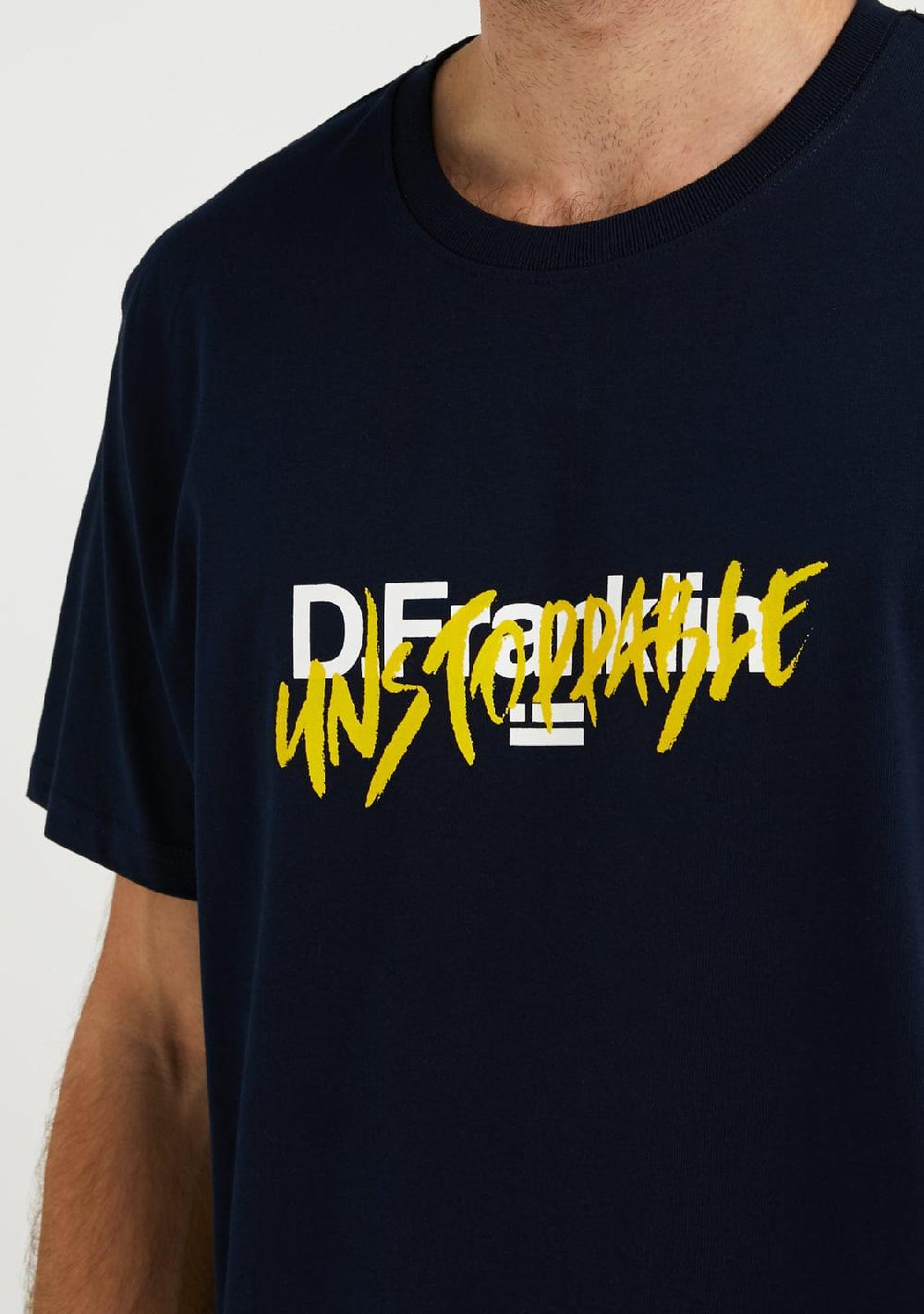 D.franklin Unstoppable T-Shirt Navy Descuento por venta flash