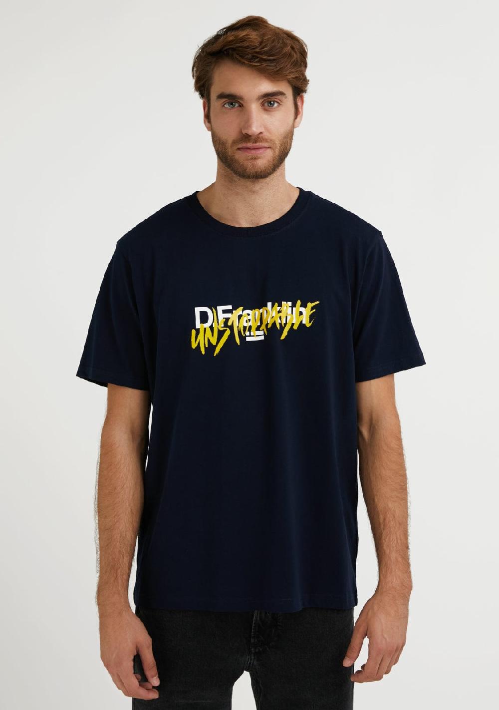 D.franklin Unstoppable T-Shirt Navy Descuento por venta flash