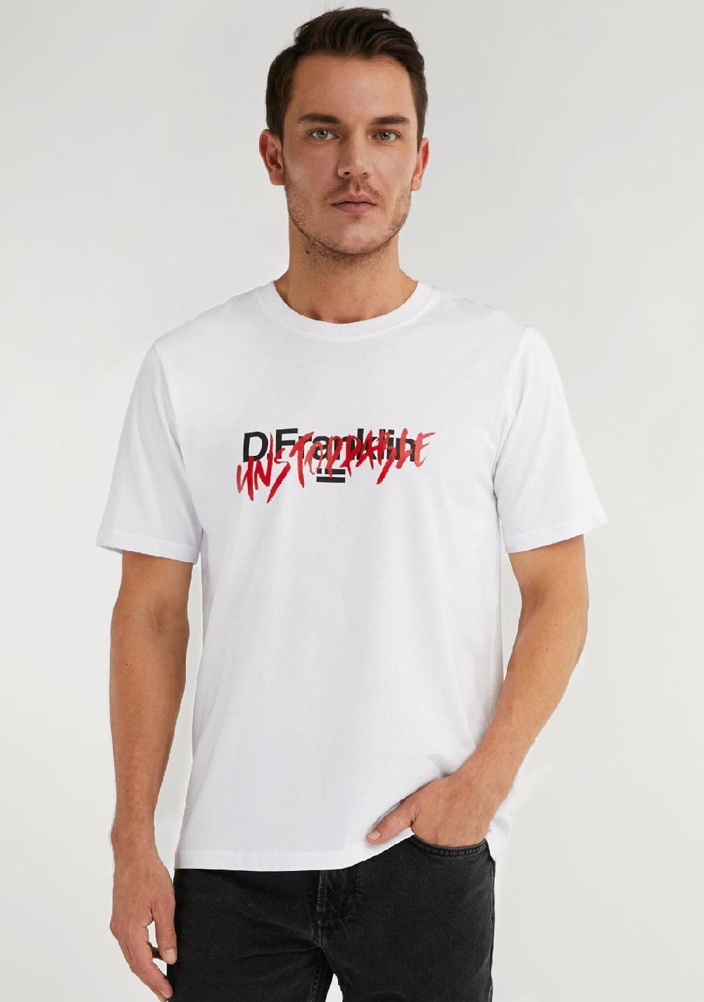 D.franklin Unstoppable T-Shirt White Ofertas de temporada