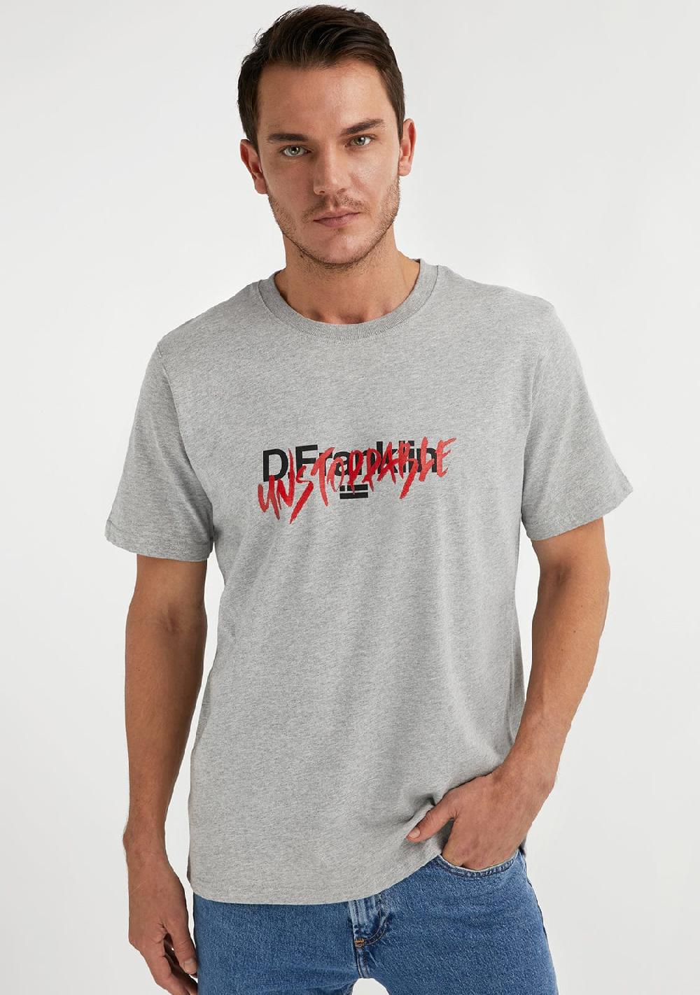 D.franklin Unstoppable T-Shirt Grey Grandes ahorros