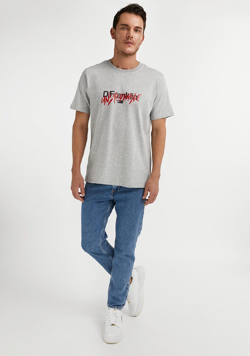 D.franklin Unstoppable T-Shirt Grey Grandes ahorros