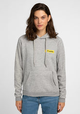 D.franklin Hoodie Smiley Female Grey En línea