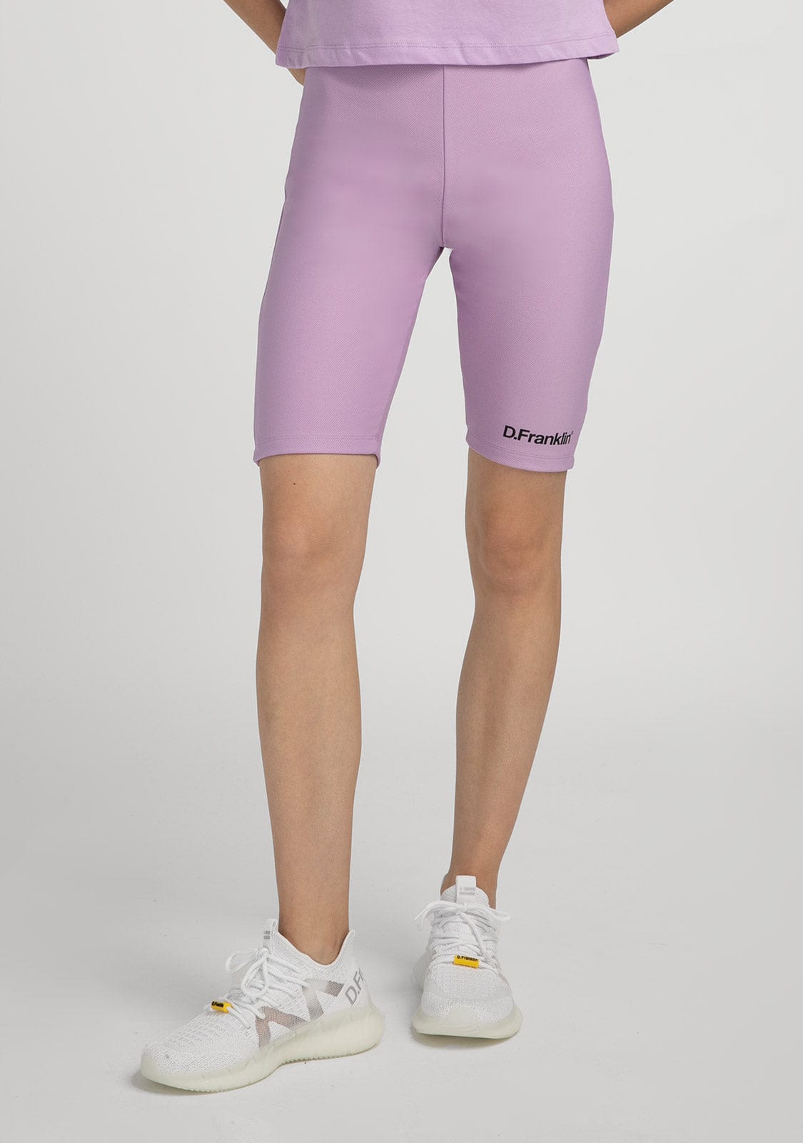 D.franklin Basic Biker Short Lavender En oferta