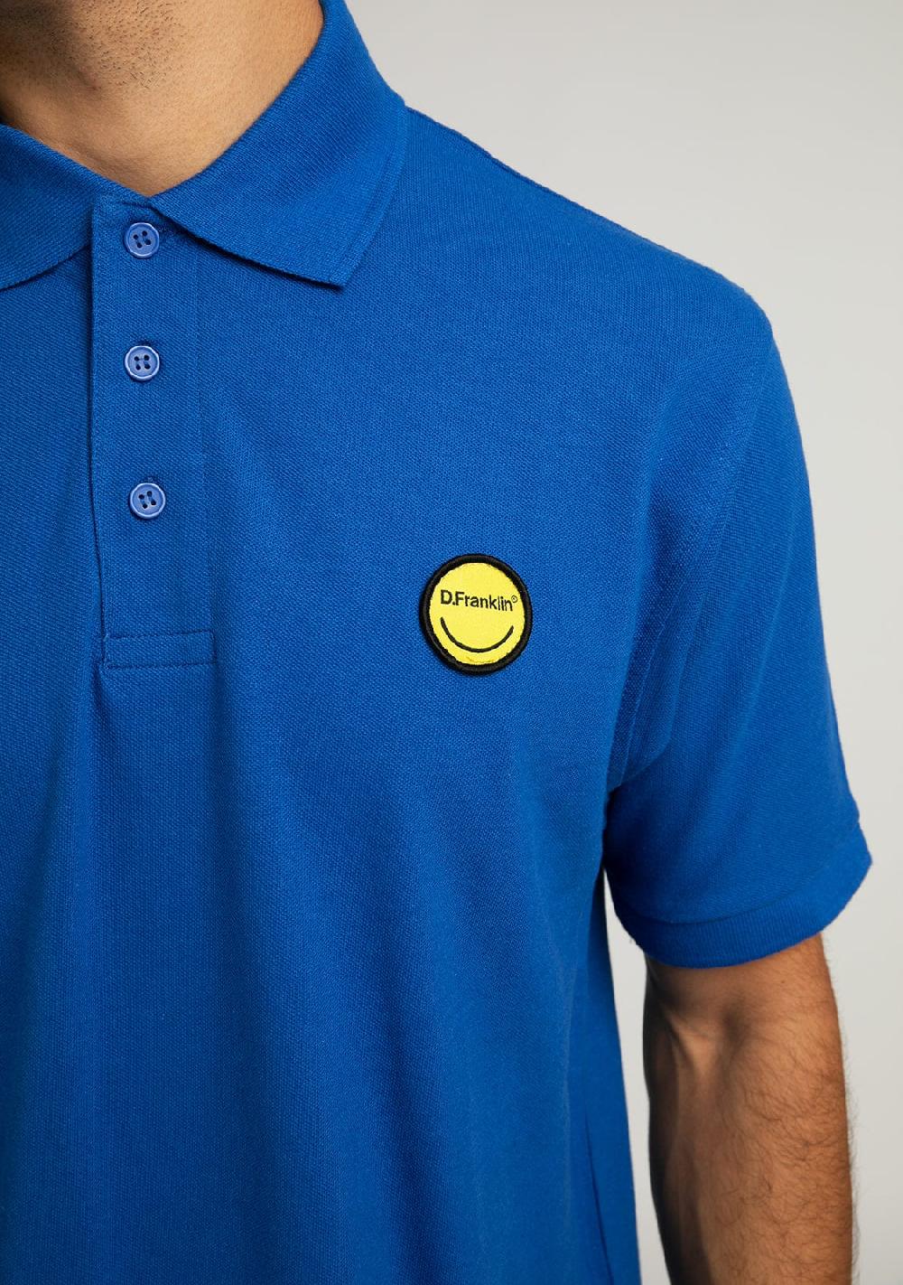 D.franklin Polo Smiley Royal Rebajas de fábrica
