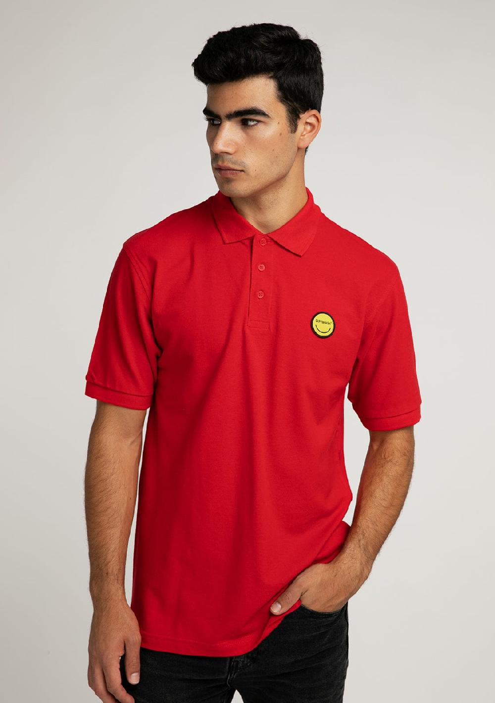 D.franklin Polo Smiley Red Ventas relámpago