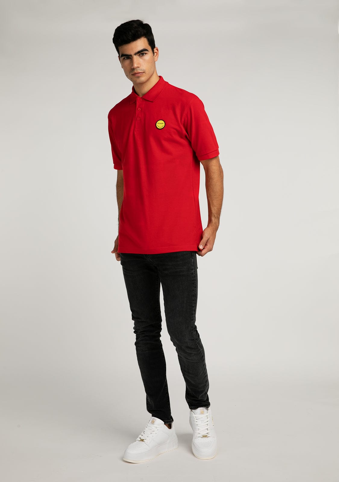 D.franklin Polo Smiley Red Ventas relámpago