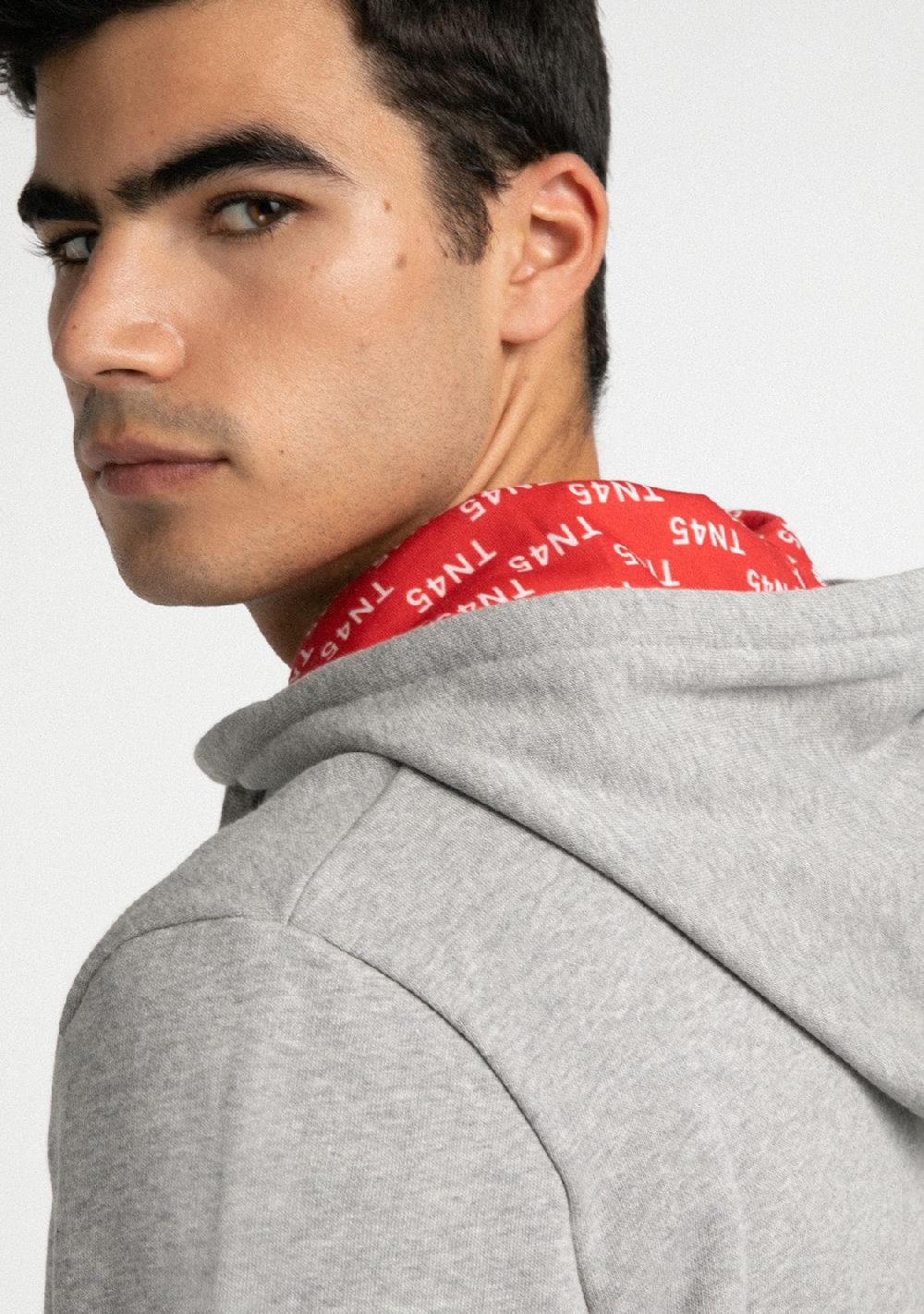 D.franklin Hoodie Tetsuta Grey Mejor oferta