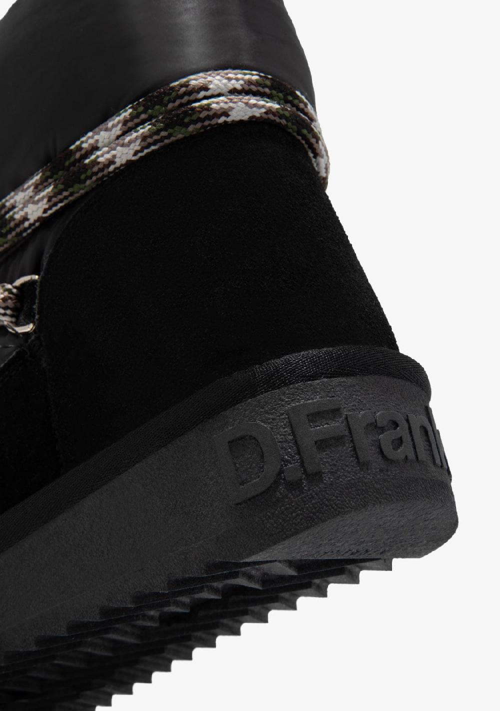 D.franklin Nordic Nova Low Bomb Black Promoción por tiempo limitado