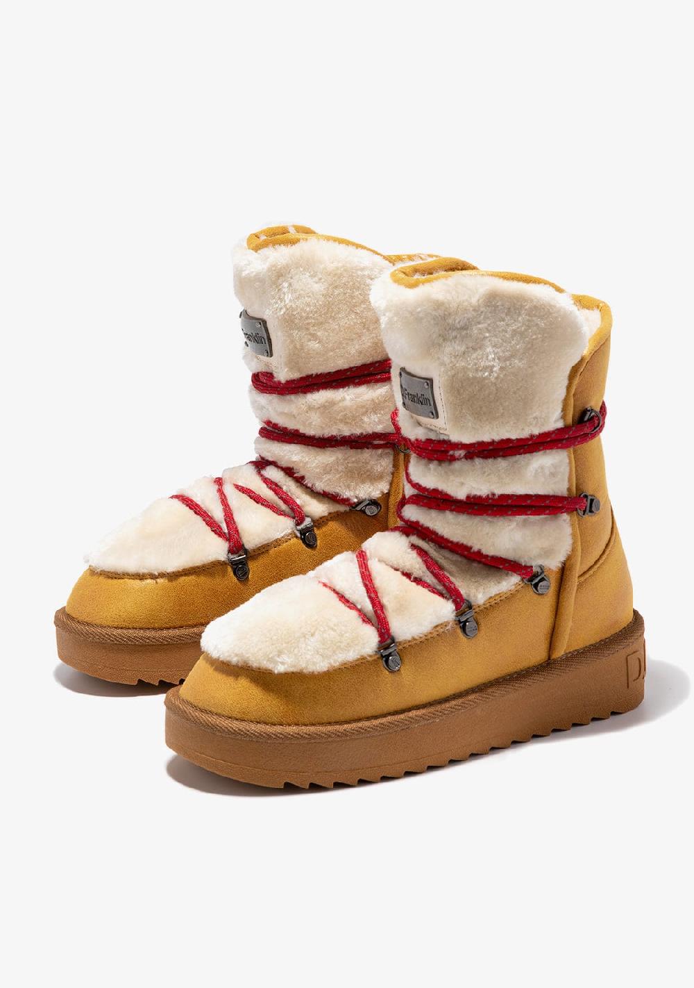 D.franklin Nordic Trk Fur Mustard Libre de impuestos