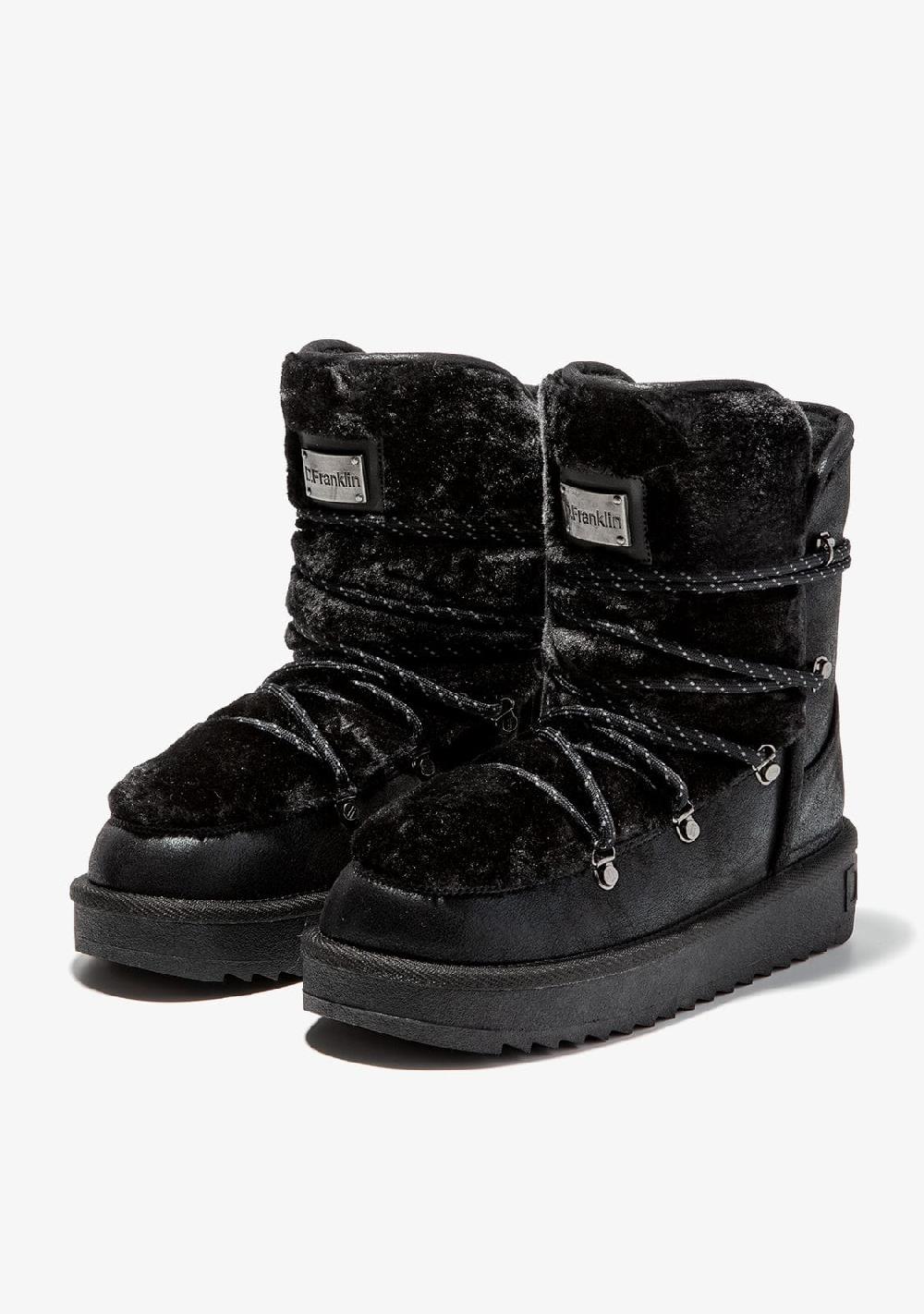 D.franklin Nordic Trk Fur Black Descuentos del mes