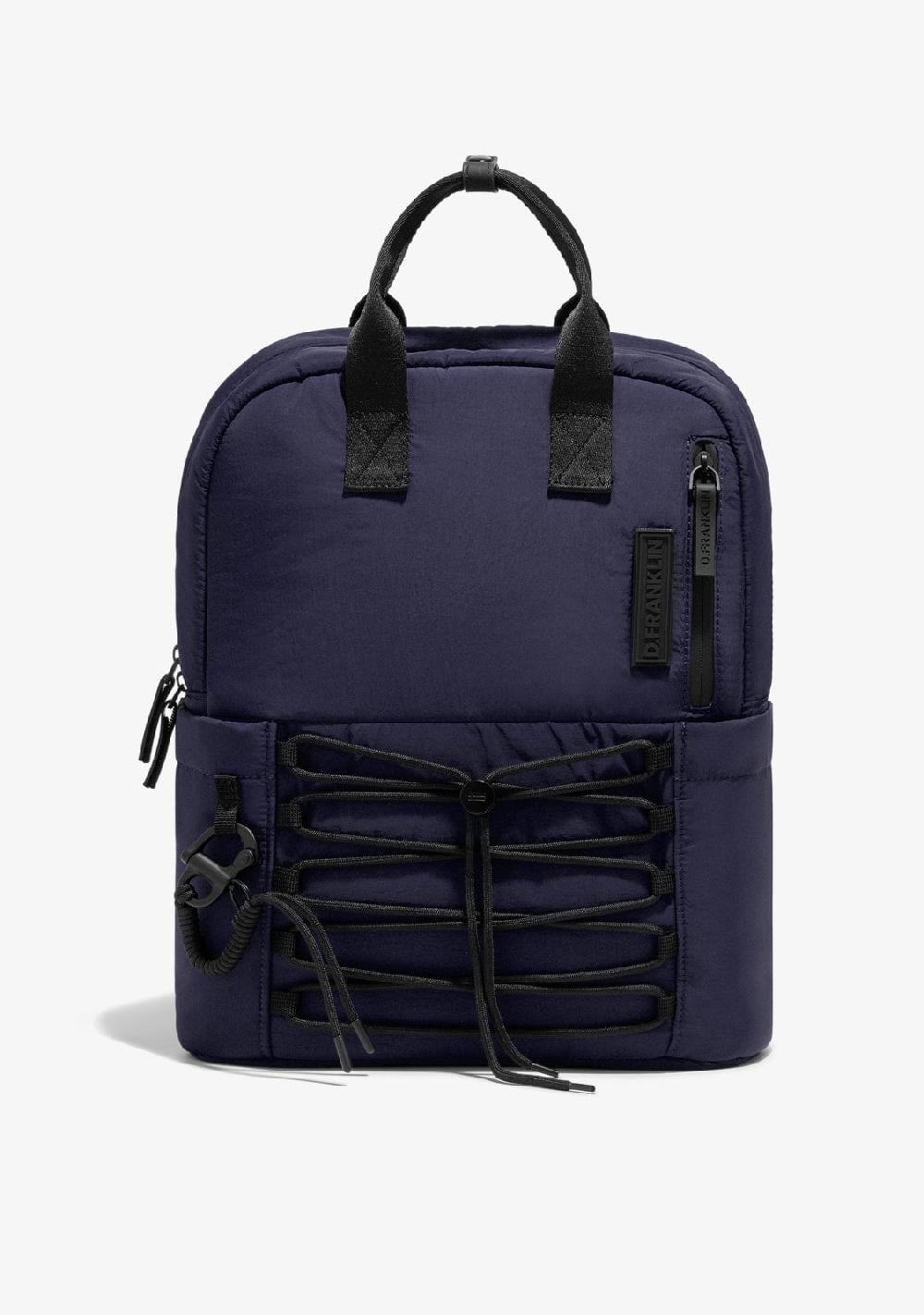 D.franklin Multi-Pocket Nylon Backpack Navy En oferta