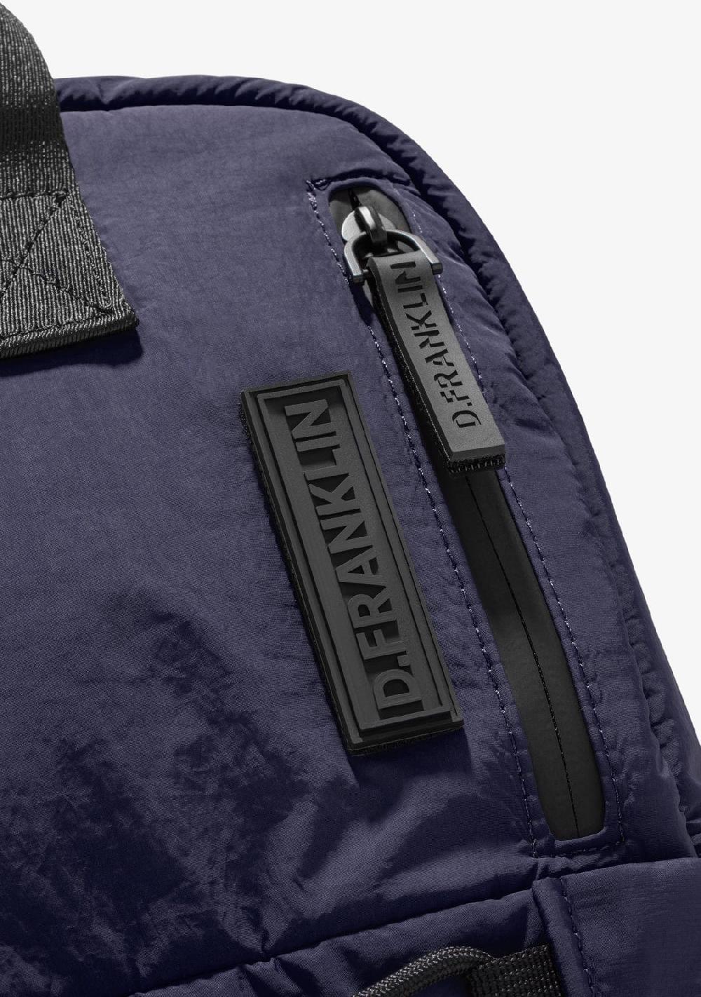 D.franklin Multi-Pocket Nylon Backpack Navy En oferta