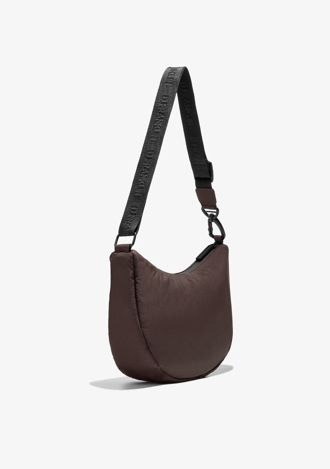 D.franklin Round Nylon Crossbody Bag Brown Mejor oferta
